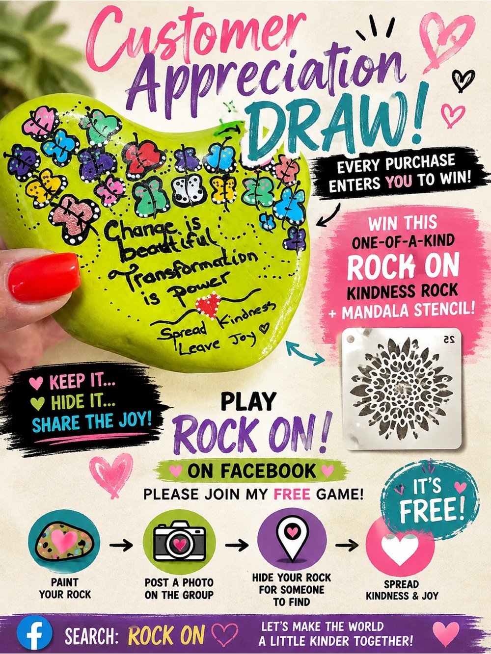 🎉 CUSTOMER APPRECIATION — 3 DRAWS! 🎉